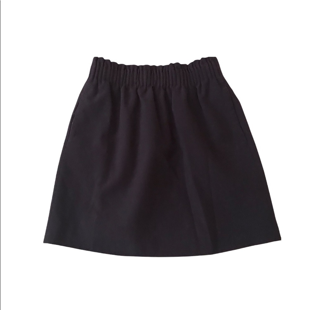 J. Crew Women’s Black Mercantile Skirt With Pockets Size 00